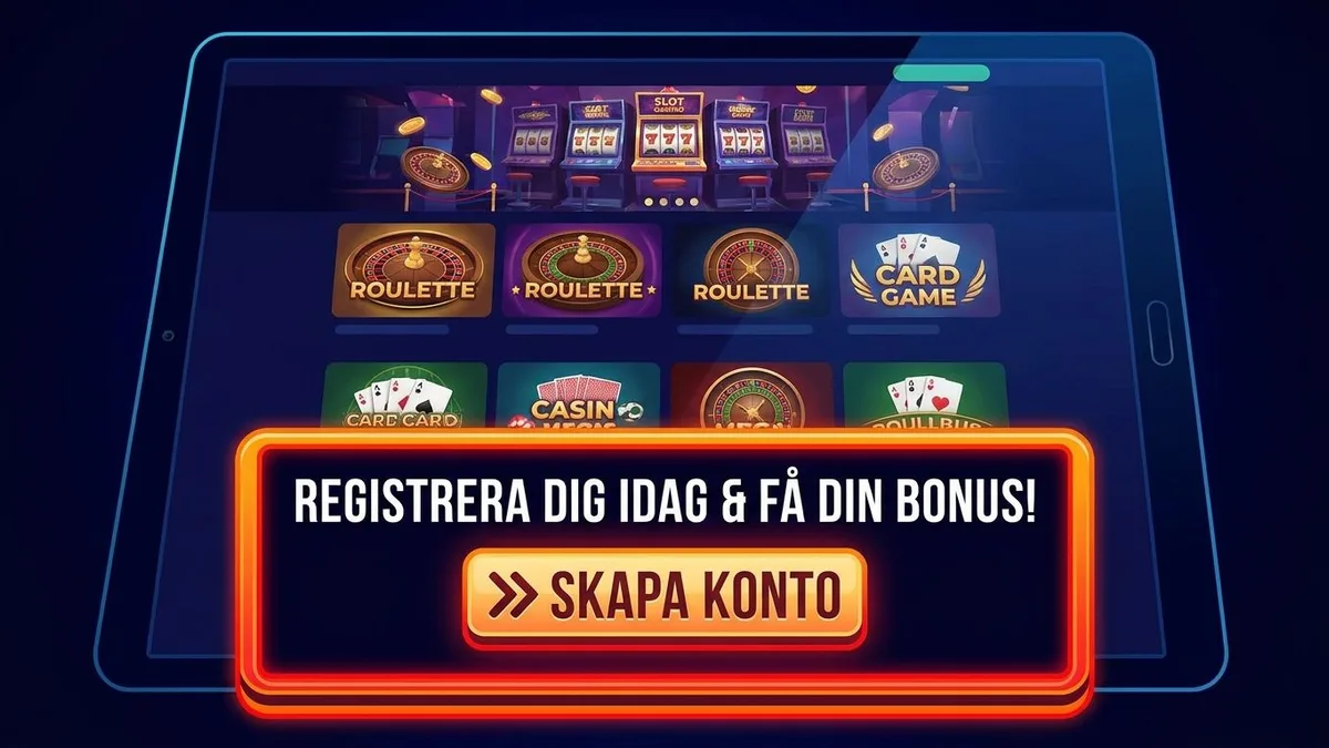 Registrera dig med bonus
